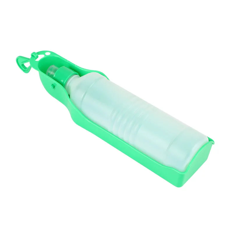 Foldable Portable Pet Water Bottle Dog Cat Dispenser Leakproof Plastic Outdoor Travel Walk Hiking Drink Cup Dogs Cats Camping