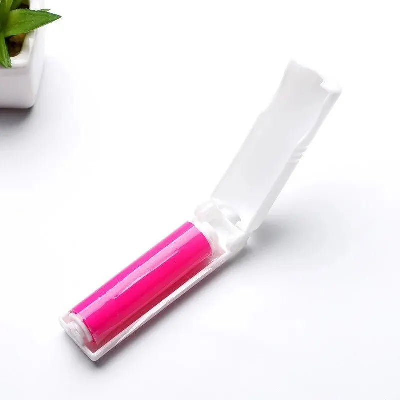 Foldable Washable Hair Collector Clothes Hair Remover Hair Removal Brush Sticky Hair Roller Rolling Brush Lint Roller Dust Colle