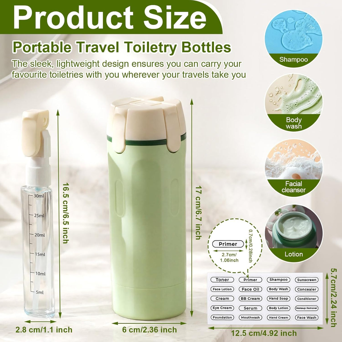 CarryAll Travel Bottle