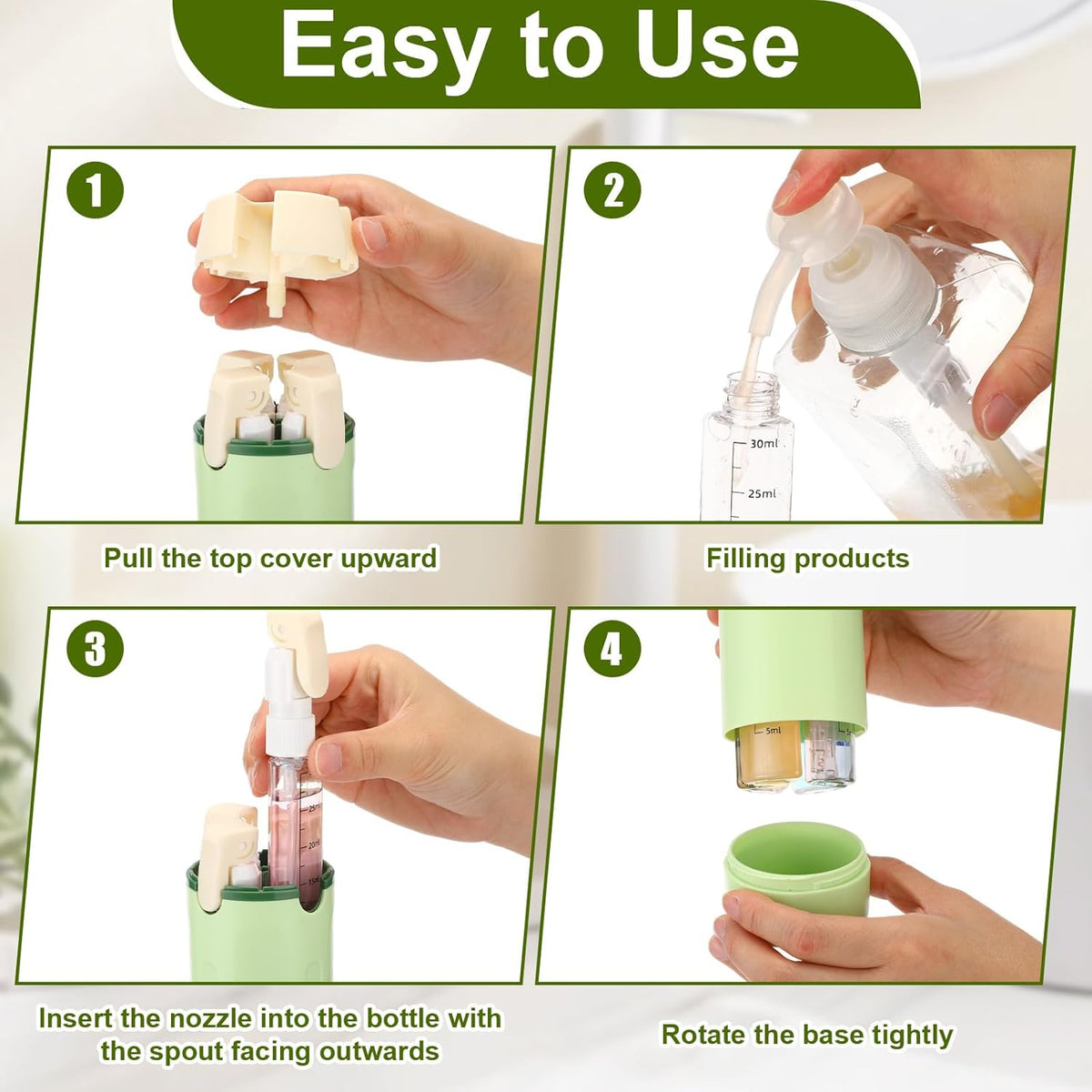 CarryAll Travel Bottle