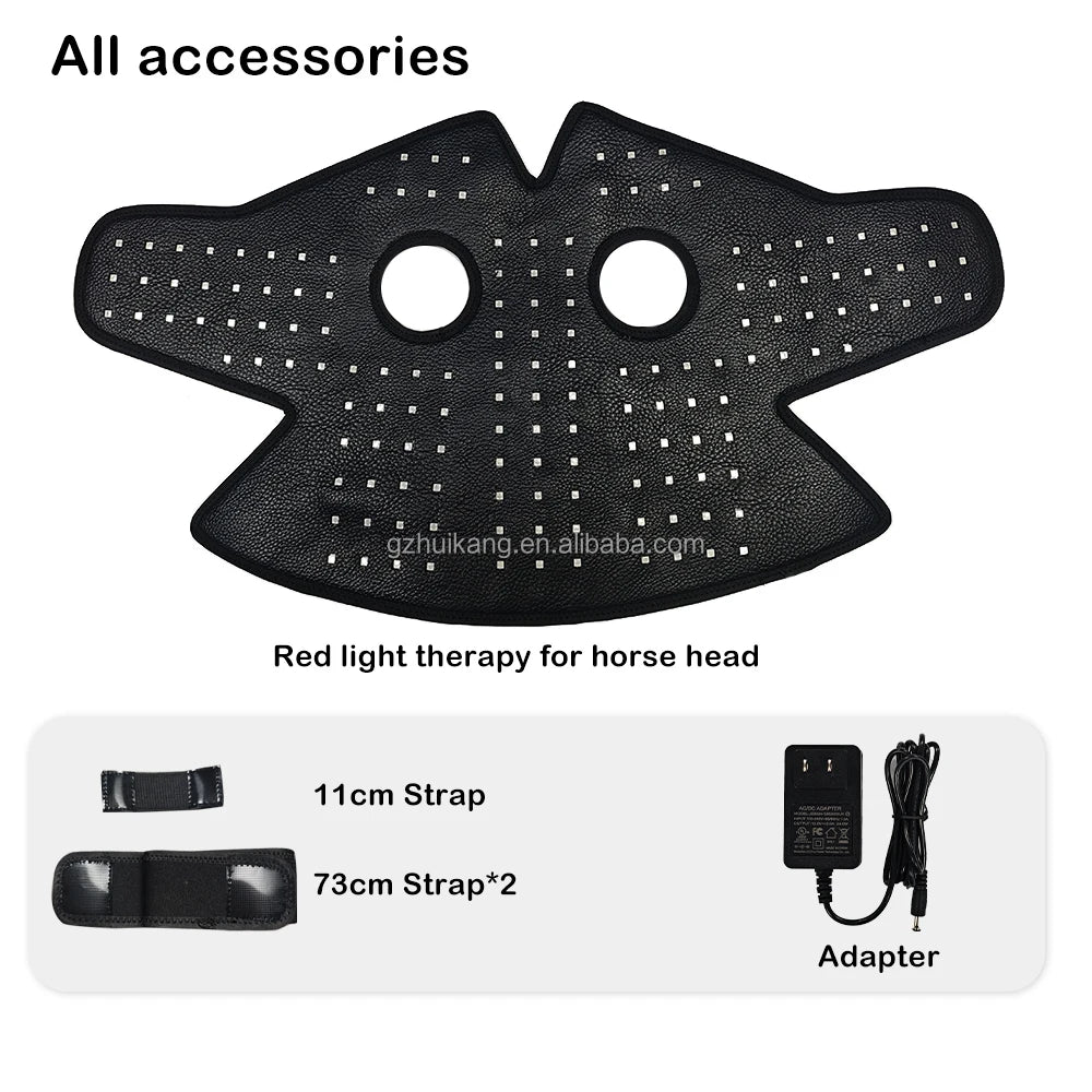 Red Light Equine Therapy Horse Therapy Horse Racing Equestrian Rug 660nm 850nm Red Light Therapy Wrap For Home Use