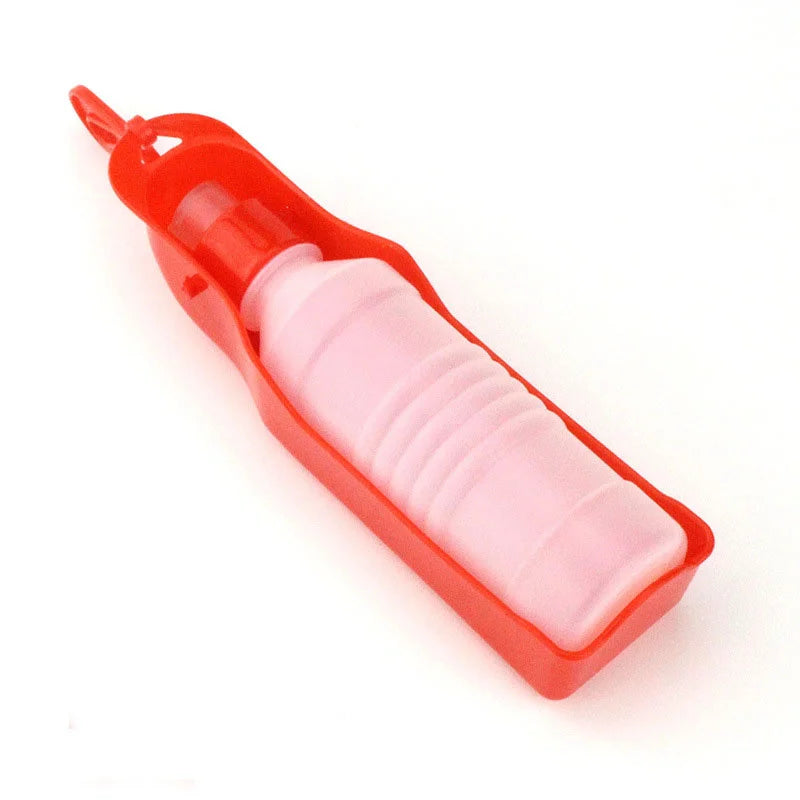 250/500ML Dog Water Bottle Portable Water Bowl Outdoor Travel Leakproof Drinking Dispenser Puppy Feeding Container Pet Supplies