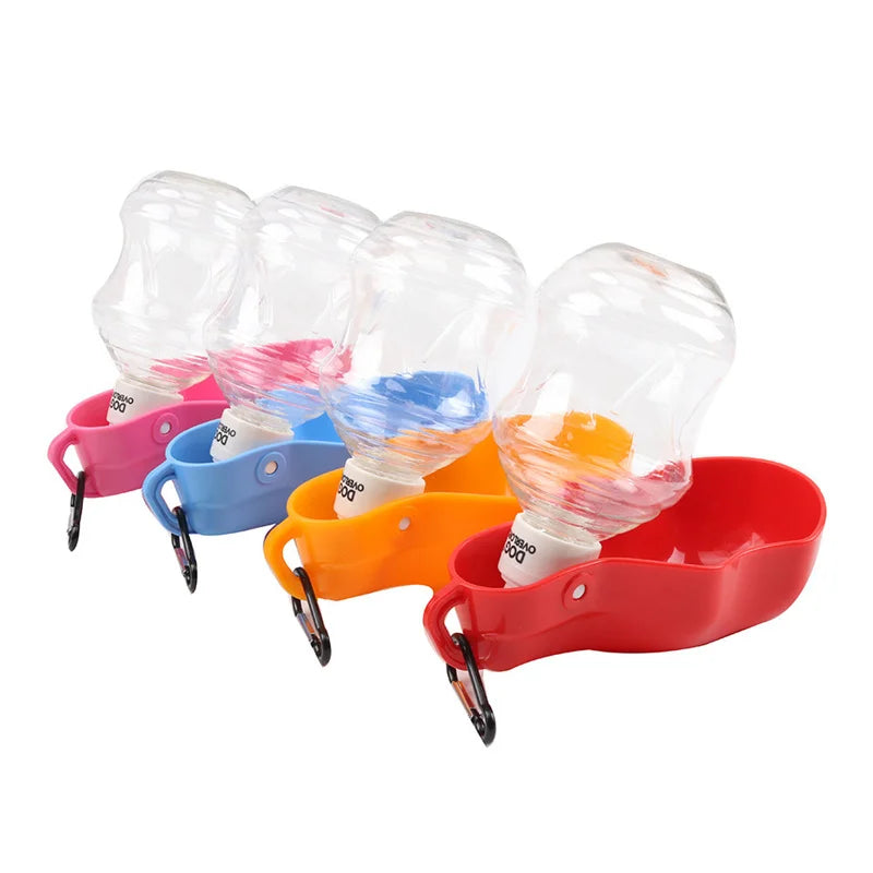 250/500ML Dog Water Bottle Portable Water Bowl Outdoor Travel Leakproof Drinking Dispenser Puppy Feeding Container Pet Supplies