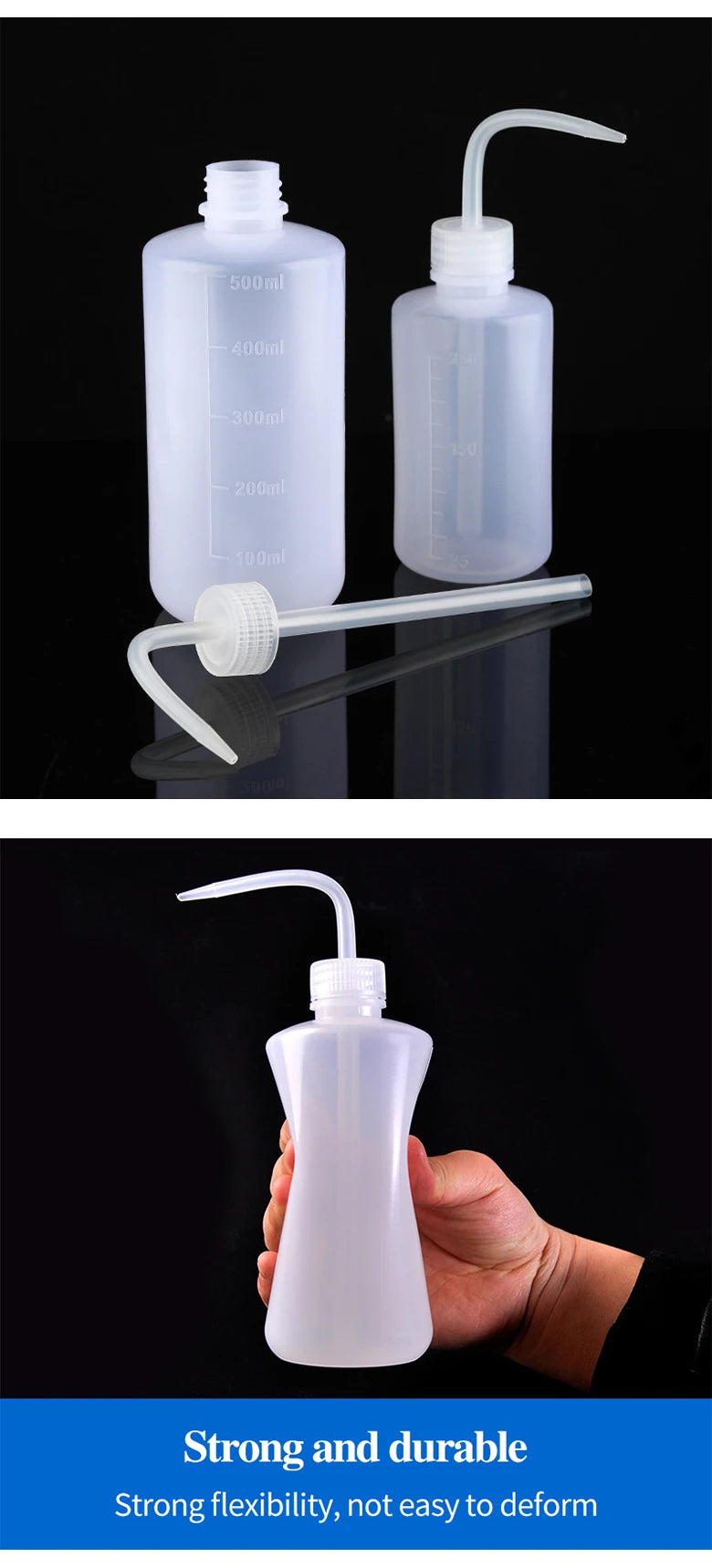150/250 / 500mL Water Beak Pouring Kettle Tool Succulents Plant Flower Watering Can Squeeze Bottles with Gardening Tools Garden