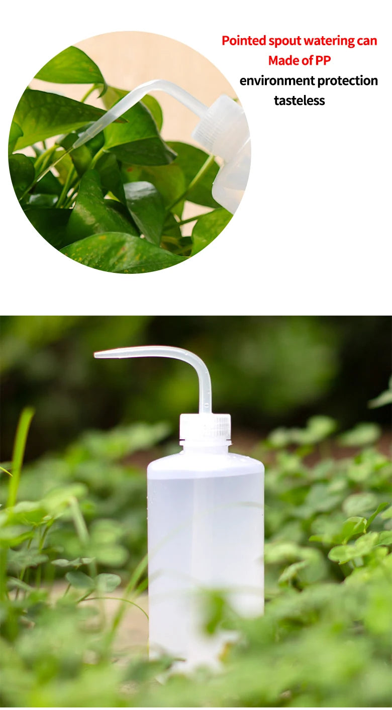 150/250 / 500mL Water Beak Pouring Kettle Tool Succulents Plant Flower Watering Can Squeeze Bottles with Gardening Tools Garden