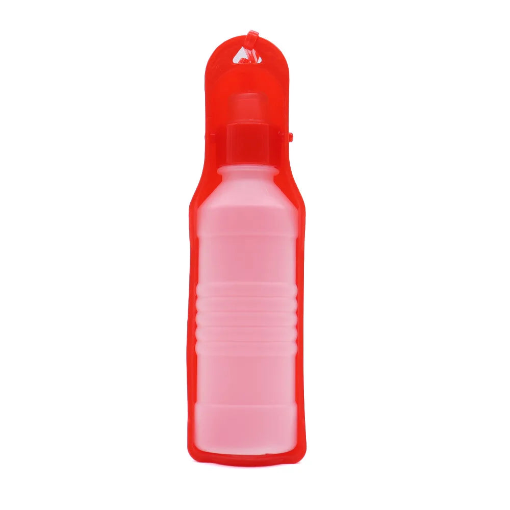 Foldable Portable Pet Water Bottle Dog Cat Dispenser Leakproof Plastic Outdoor Travel Walk Hiking Drink Cup Dogs Cats Camping