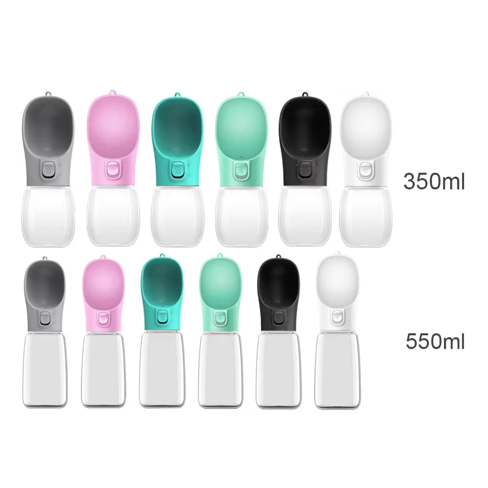 Dog Water Bottle For Pet Dogs Cats Water Feeder Bowls Outdoor Travel Leakproof Puppy Drinking Container Pug Chihuahua Labrador