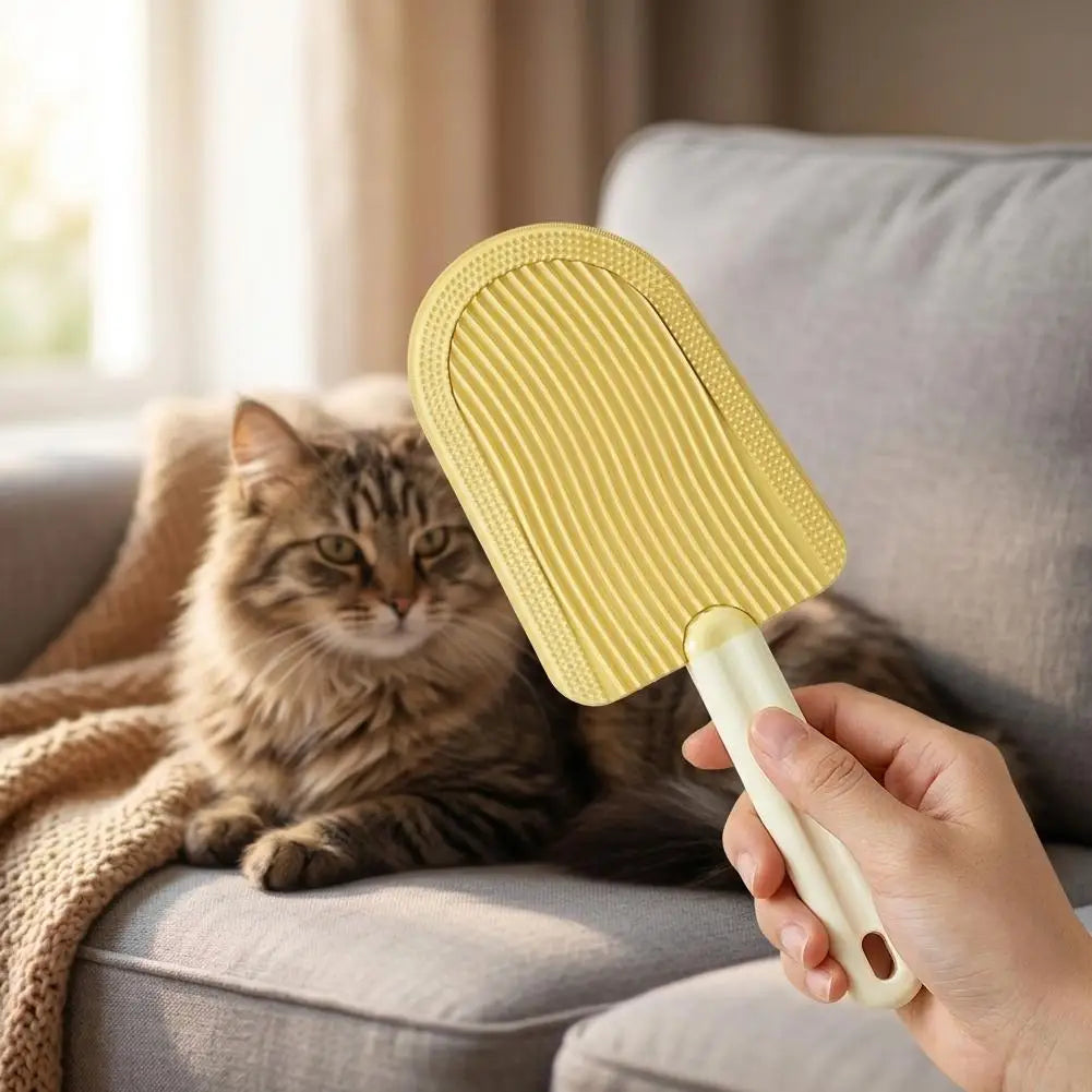 Pet Hair Shedding Brush Hair Comb Double Sided Cat Hair Remover Brush for Massage Pet Grooming Tool Shedding Pet Supplies