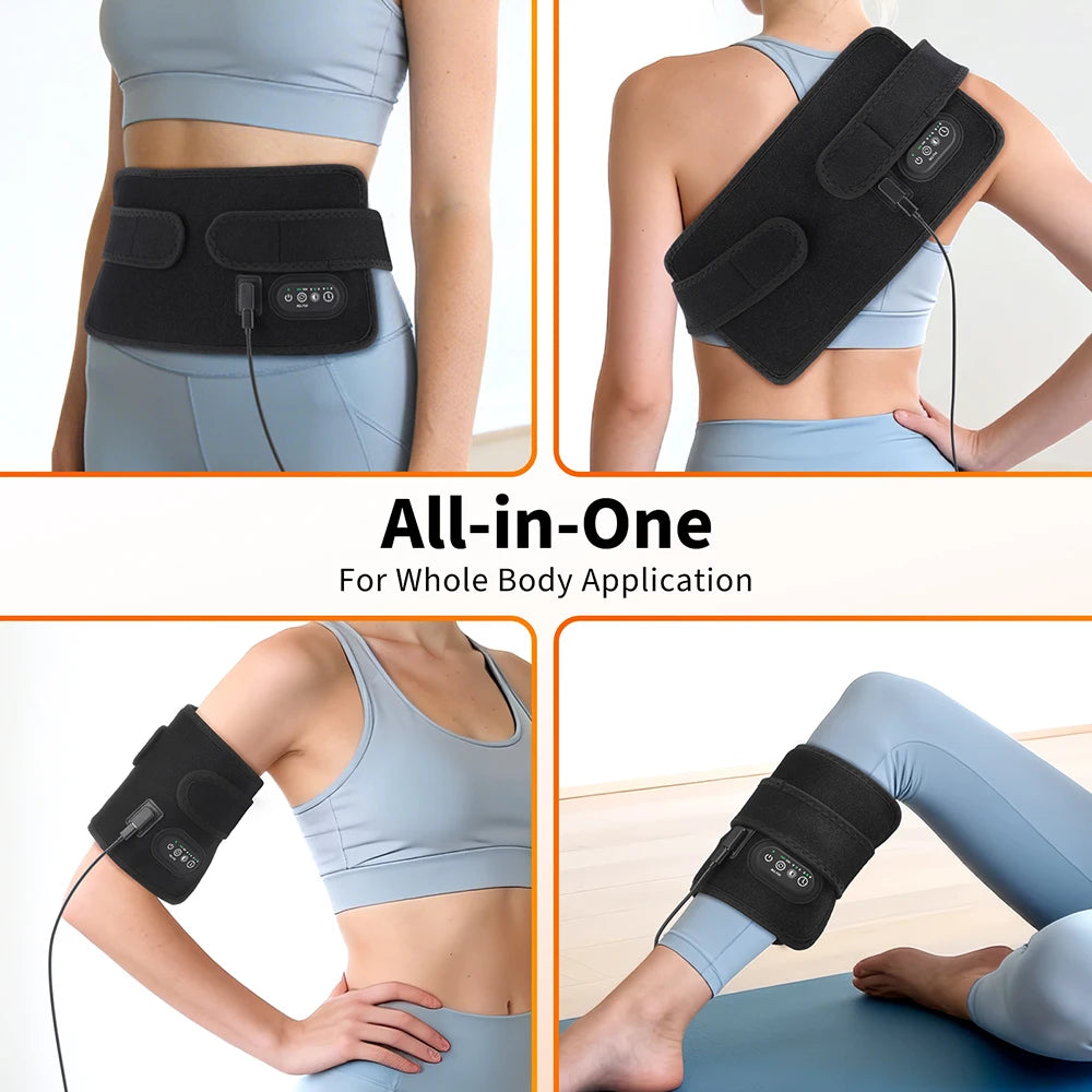 Red Light Therapy Panel 660nm 850nm LED Infrared Light Therapy Pad For Shoulder Back Waist Knee Massage Post-Exercise Recovery