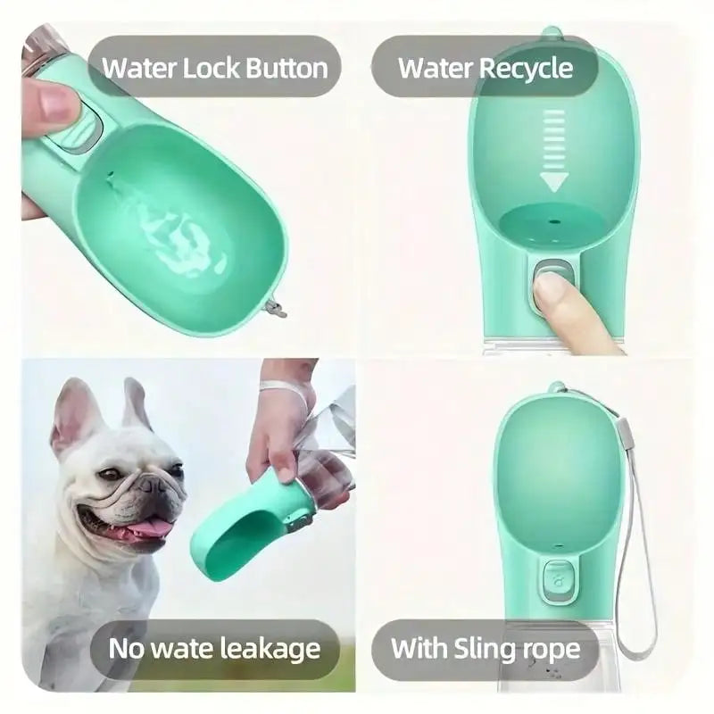 New Pet Portable Water Cup, Travel Water Bottle, Cat Water Dispenser, Dog Water Cup, Travel Supplies