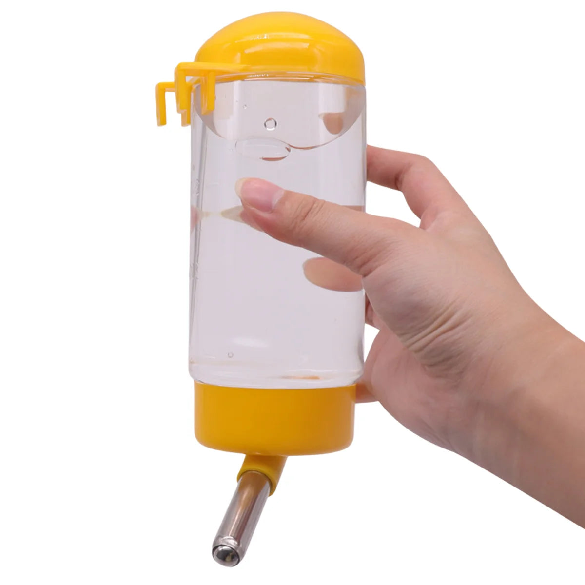 Hanging Pet Water Bottle - Cage-Mounted Leak-Proof Drinker, Summer Hydration for Puppies/Cats with Portable & Stylish Design 