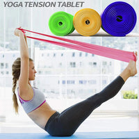 Yoga Elastic Resistance Bands – Stretching & Fitness Workout Bands