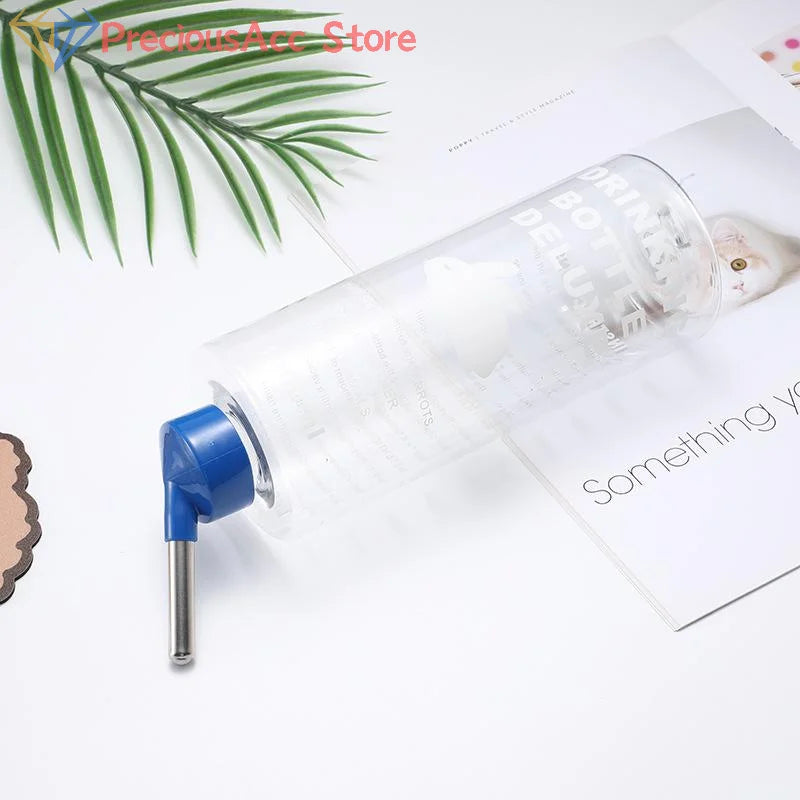 1000ml Large Water Bottle Pets Rabbit Pet Totoro Guinea Pig Water Pet Dispenser Cage Hangable Water Bottle Bowl Pet Supplies