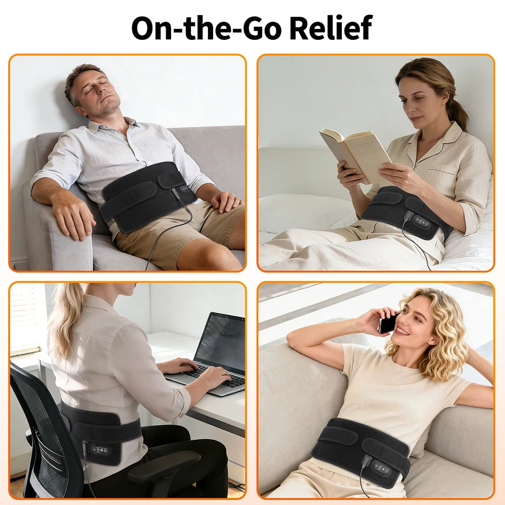 Red Light Therapy Panel 660nm 850nm LED Infrared Light Therapy Pad For Shoulder Back Waist Knee Massage Post-Exercise Recovery