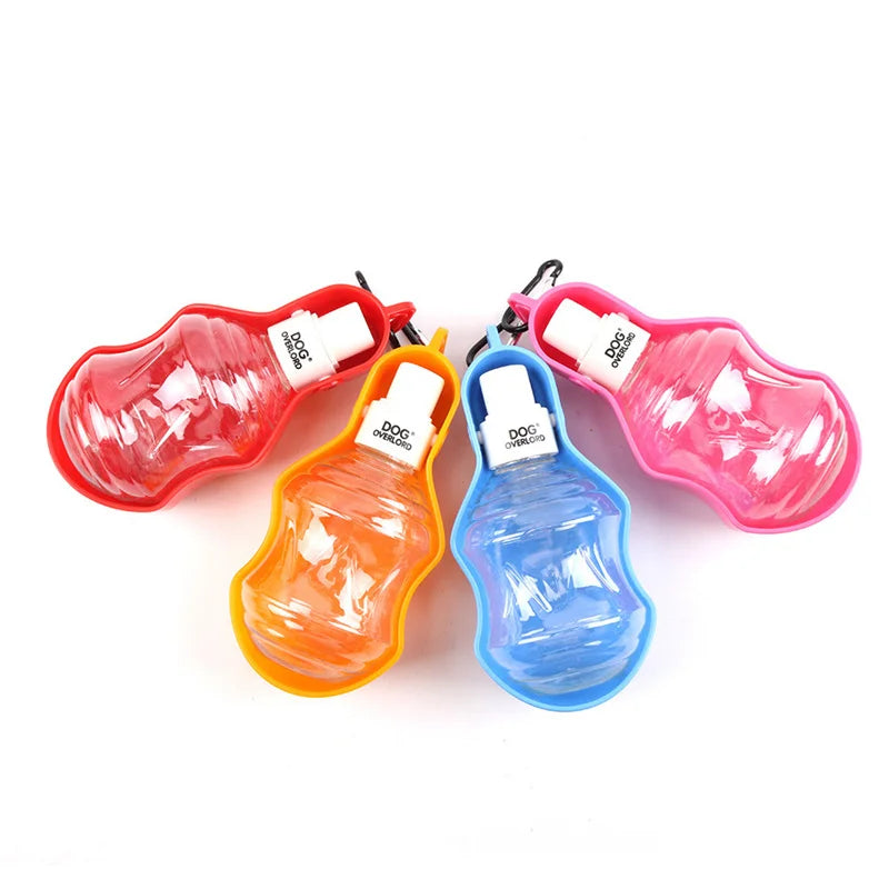 250/500ML Dog Water Bottle Portable Water Bowl Outdoor Travel Leakproof Drinking Dispenser Puppy Feeding Container Pet Supplies