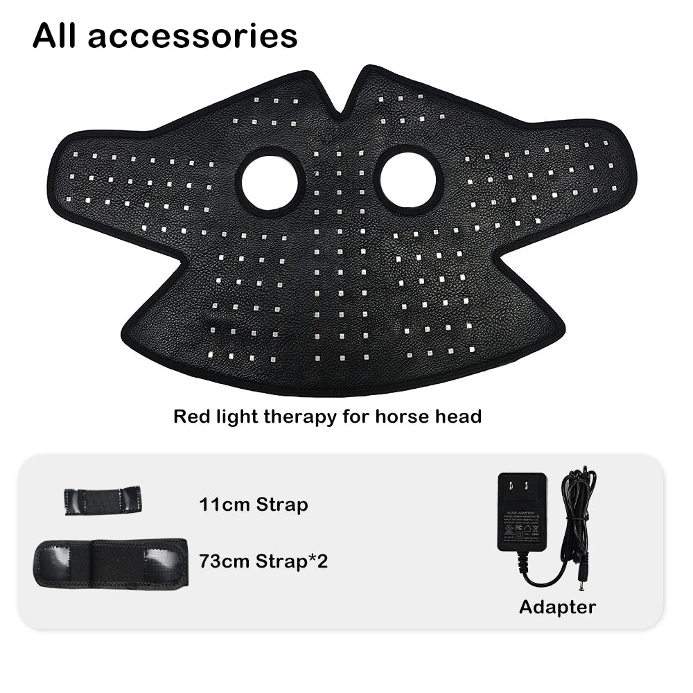 Red Light Equine Therapy Horse Therapy Horse Racing Equestrian Rug 660nm 850nm Red Light Therapy Wrap For Home Use