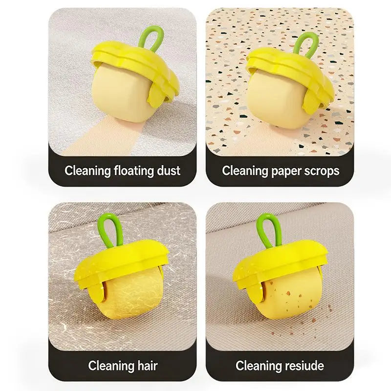 1pc Cute Pet Hair Remover Roller Portable Reusable Removing Dog Cat Lint Pet Hair Remov Cleaning Hair Dust Wiper Tool Washable