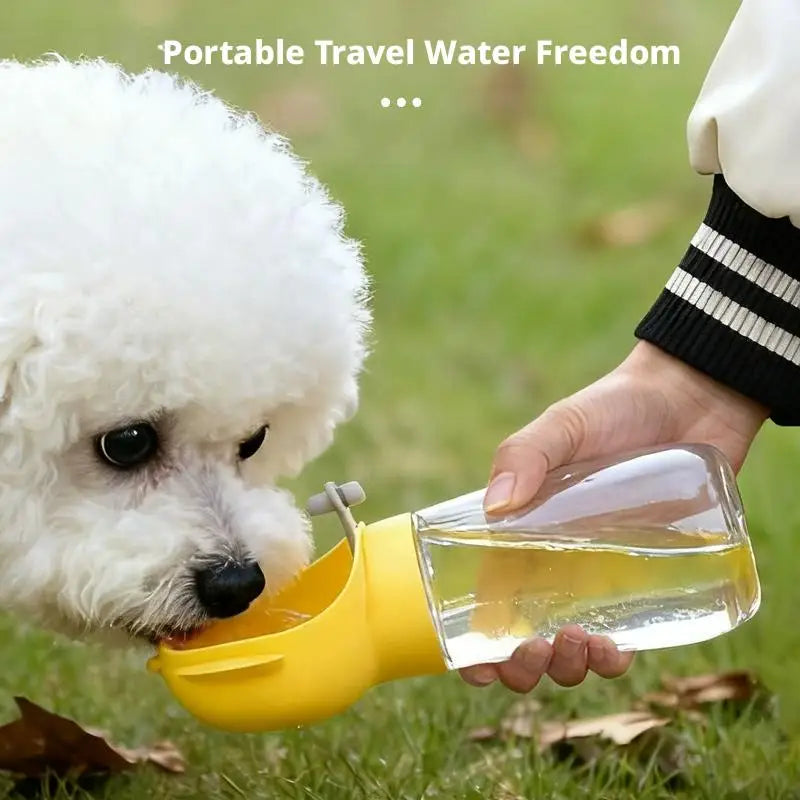 Portable Dog Water Bottle 300ml Leak-proof Pet Water Dispenser for Walking Travel Outdoor Training Drinking Bowl for Dogs Cats
