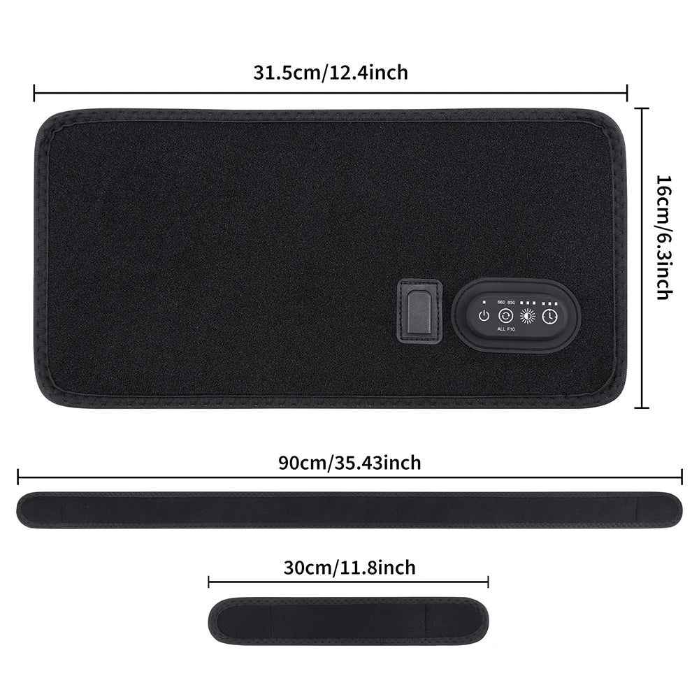 Red Light Therapy Panel 660nm 850nm LED Infrared Light Therapy Pad For Shoulder Back Waist Knee Massage Post-Exercise Recovery