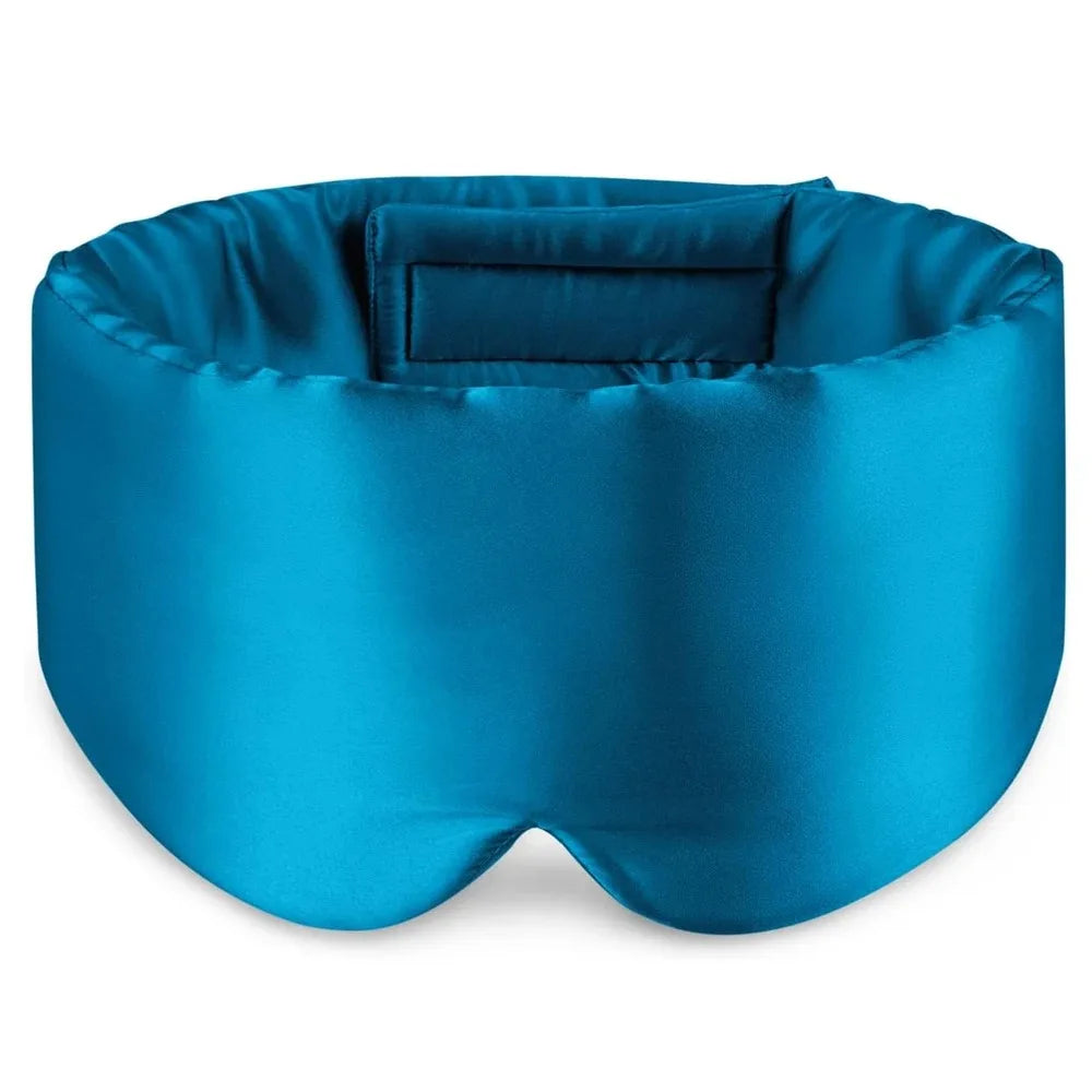 100% Mulberry Silk Sleeping Mask Eyepatch Blocking Light Eyemask Eyeshade for Travel & Nap Soft Padded Sleep Mask Slaapmasker
