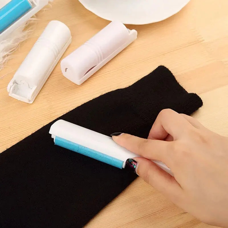 Foldable Washable Hair Collector Clothes Hair Remover Hair Removal Brush Sticky Hair Roller Rolling Brush Lint Roller Dust Colle
