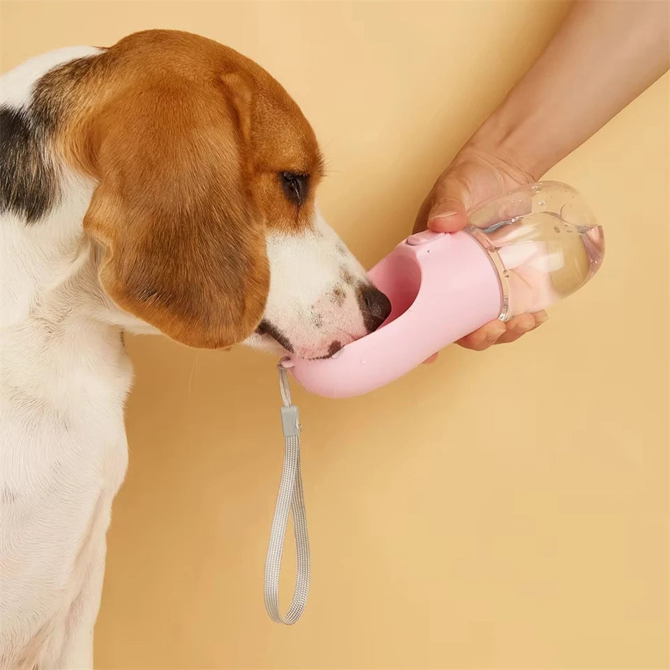 Dog Water Bottle For Pet Dogs Cats Water Feeder Bowls Outdoor Travel Leakproof Puppy Drinking Container Pug Chihuahua Labrador