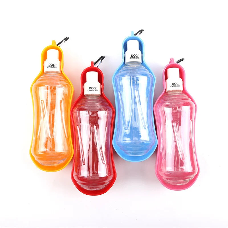 250/500ML Dog Water Bottle Portable Water Bowl Outdoor Travel Leakproof Drinking Dispenser Puppy Feeding Container Pet Supplies