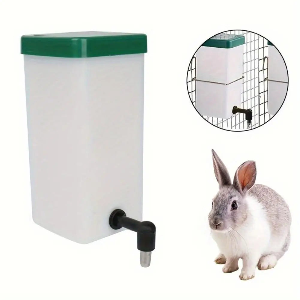 Pet Drinker Water Bottle Dispenser Feeder Hanging Pet Dog Guinea Pig Squirrel Rabbit Drinking Head Pipe Fountain Pets Supplies