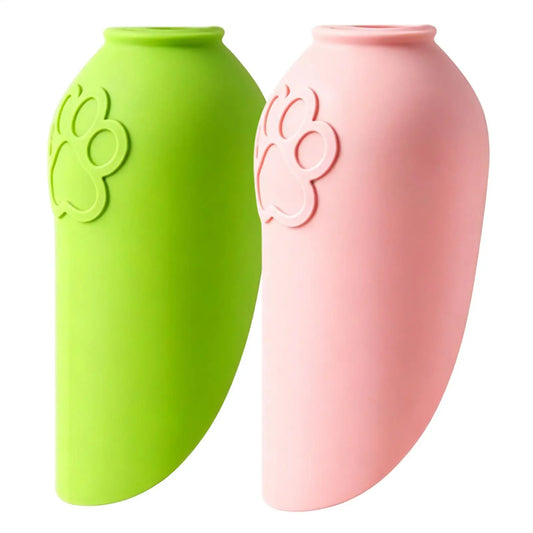 Dog Water Bottle Portable Foldable Dog Watering Container Puppy Water Dispenser for Pet Parents Animal Lovers Trainers Hiking