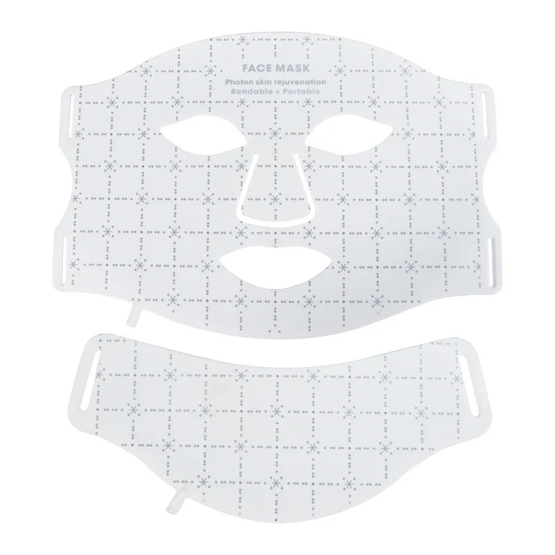 Portable 7 Colors Led Face Mask Skin Care Rechargeable Red Light Therapy for Reduce Wrinkle Acne Facial Care Beauty Device Mask