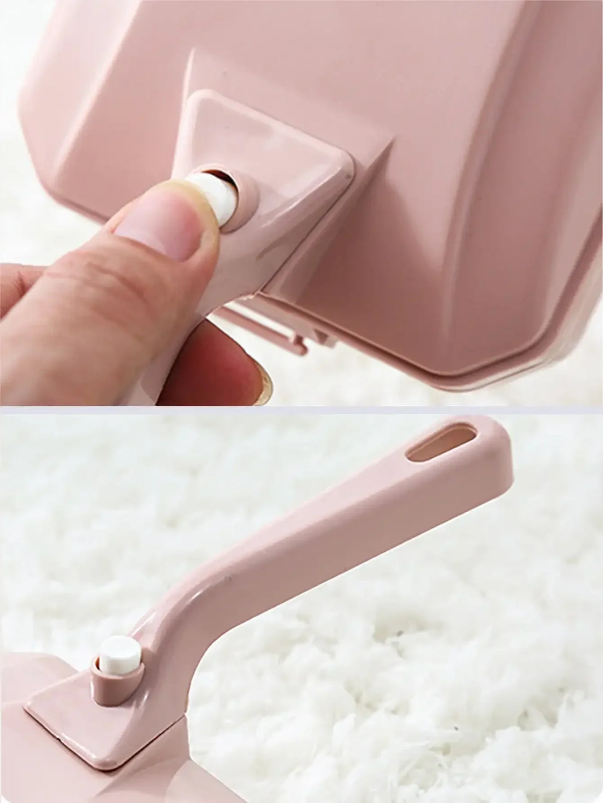 1Pc Handheld Pet Hair Brush, Carpet Sofa Bed Fur Crumb Dirt Remover Roller Sweeper Home Cleaning Tool