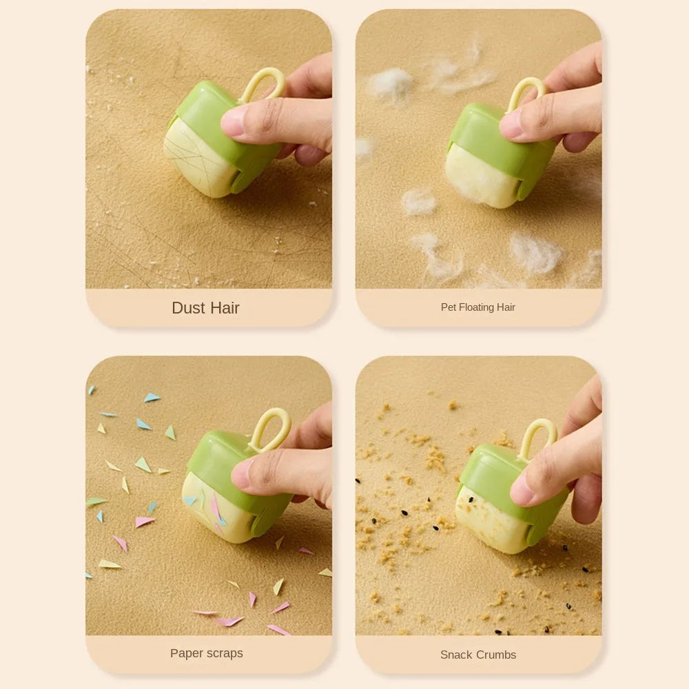 Washable Clothes Hair Sticky Roller Hair Removal Dust Removal Portable Roller Eliminator Brush Reusable Pet Hair Remover For Pet