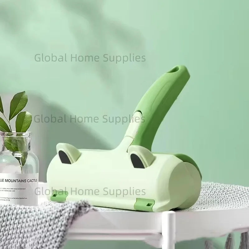 Cat Hair Remover Brush Large Pet Fluff Roller Portable Washable Cat Dog Lint Furniture Sofa Cleaning Tool Reusable Self-cleaning