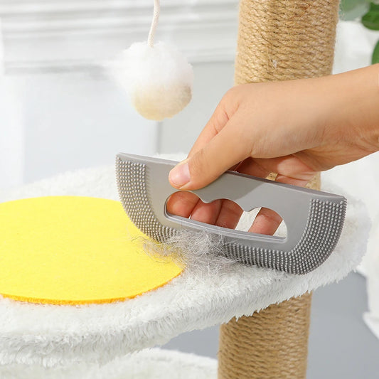 Hair Remover Cat Hair Soft Rubber Brush Scraper Pet Dog Hair Sticky Cat New Brush Ball Trimmer Pet Accessories  Cepillo Peinar