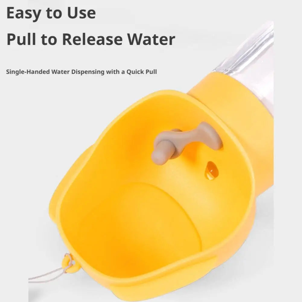 Portable Dog Water Bottle 300ml Leak-proof Pet Water Dispenser for Walking Travel Outdoor Training Drinking Bowl for Dogs Cats