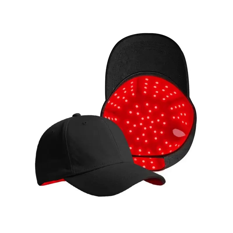 Red Light Therapy Hat Near Infrared LED Treatment Cap for Hair Growth Head Relaxation Scalp Relief Prevention Loss Device