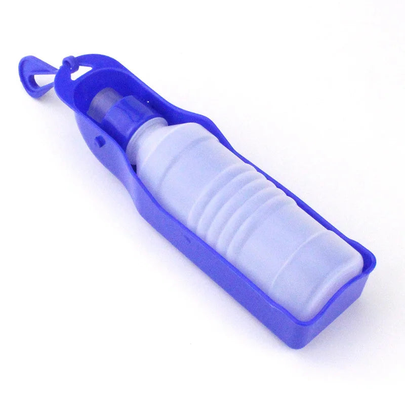 250/500ML Dog Water Bottle Portable Water Bowl Outdoor Travel Leakproof Drinking Dispenser Puppy Feeding Container Pet Supplies