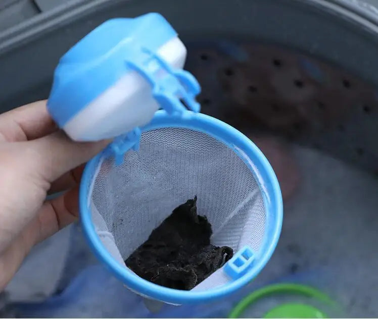 Pet Hair Remover Reusable Ball Wool Collector Washing Machine Filter Bag Hair Sticks Cats Fur Catcher Laundry Ball Pet Products