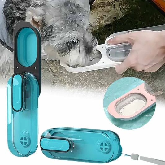 Portable Pet Water Bottle 285ML Cat Water Cup Bowl Durable Drop-resistant Outdoor Cats Dog Drinking Water Dispenser Accessories
