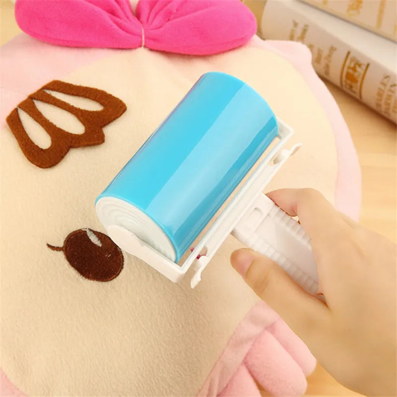 Washable Lint Roller Reusable Pet Hair Remover Brush Sticky Hair Removal Tool for Clothes Lint