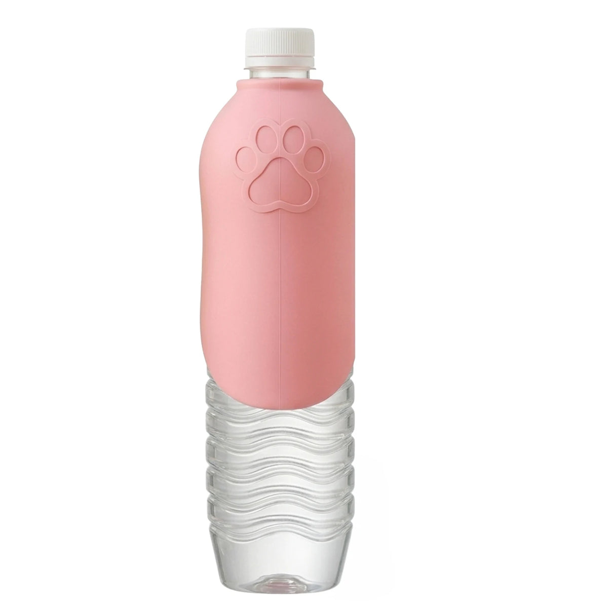 Portable Silicone Pet Water Bottle Outdoor Dog/Cat Travel Drinking Bowl Foldable Water Dispenser Interchangeable Bottle